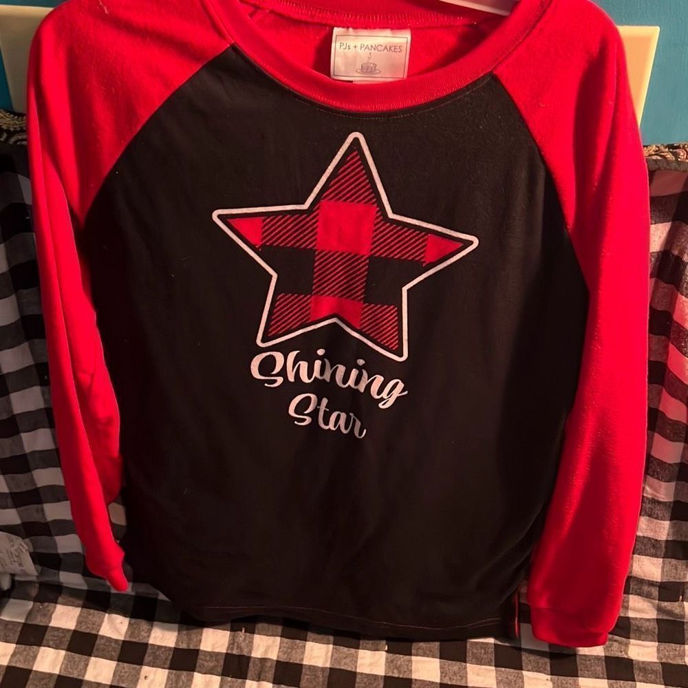 Winter Pajamas black & Red Checkered